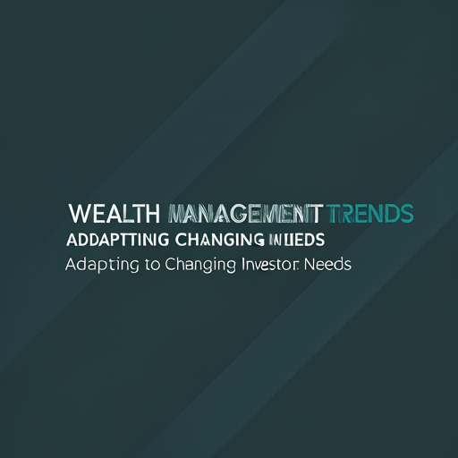 Wealth Management Trends: Adapting to Changing Investor Needs