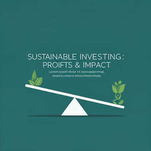 Sustainable Investing: Balancing Profits and Environmental Impact